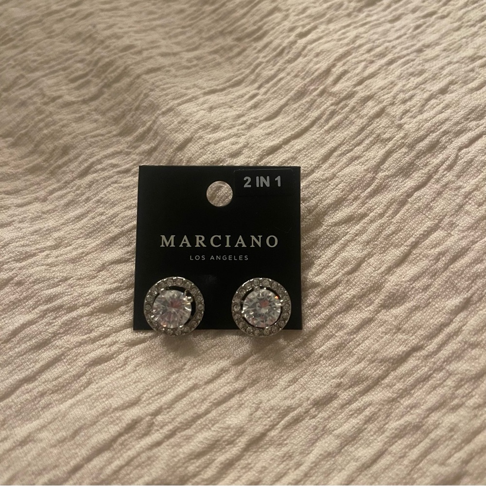 Marciano 2 in 1 earrings
